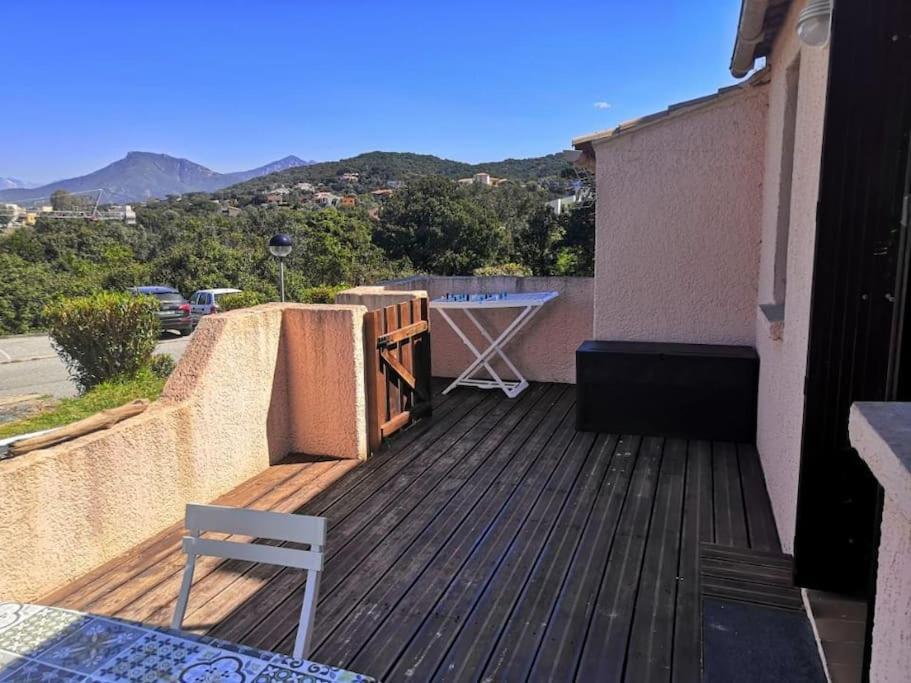 Porticcio Tres Joli T2 Climatise & Grande Terrasse A 1Km De La Plage Экстерьер фото